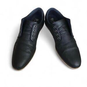 Bull Boxer B-52 Men’s Black Leather Oxford Size 10